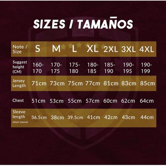 NWT Venezuela Football Soccer Jersey Slim Fit Size Small Red Burgundy Gold - Picture 5 of 9